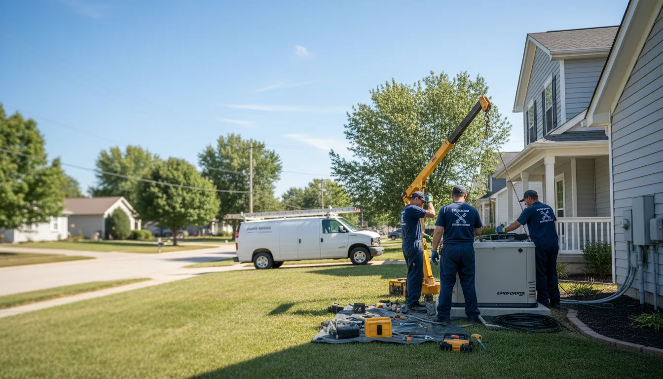 Generator Installation in Gwynneville, IN near me